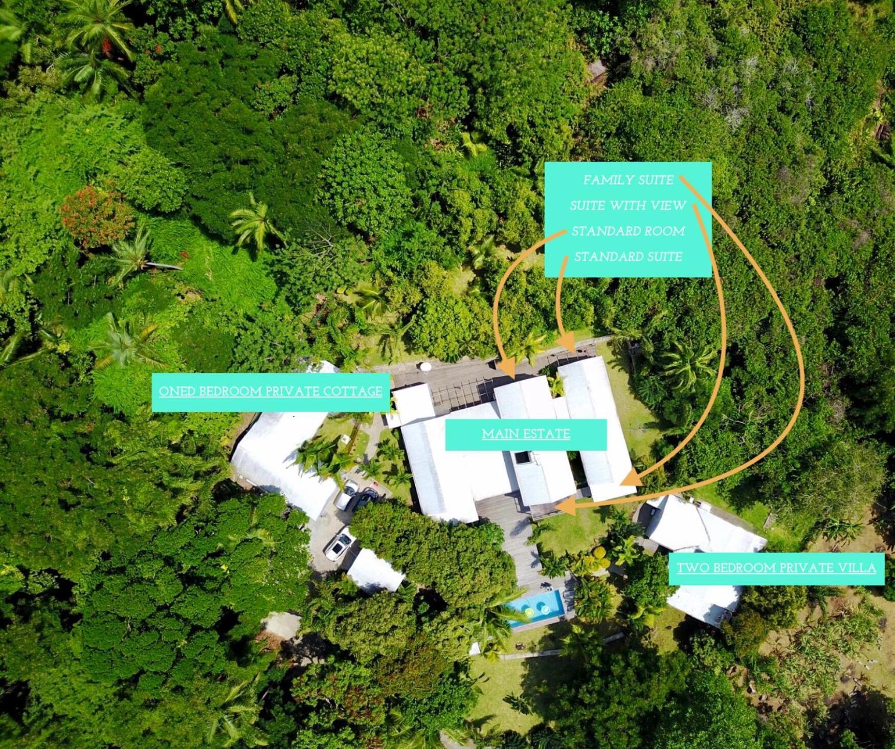 Red Coconut Self-Catering Apartamento Baie Lazare  Exterior foto